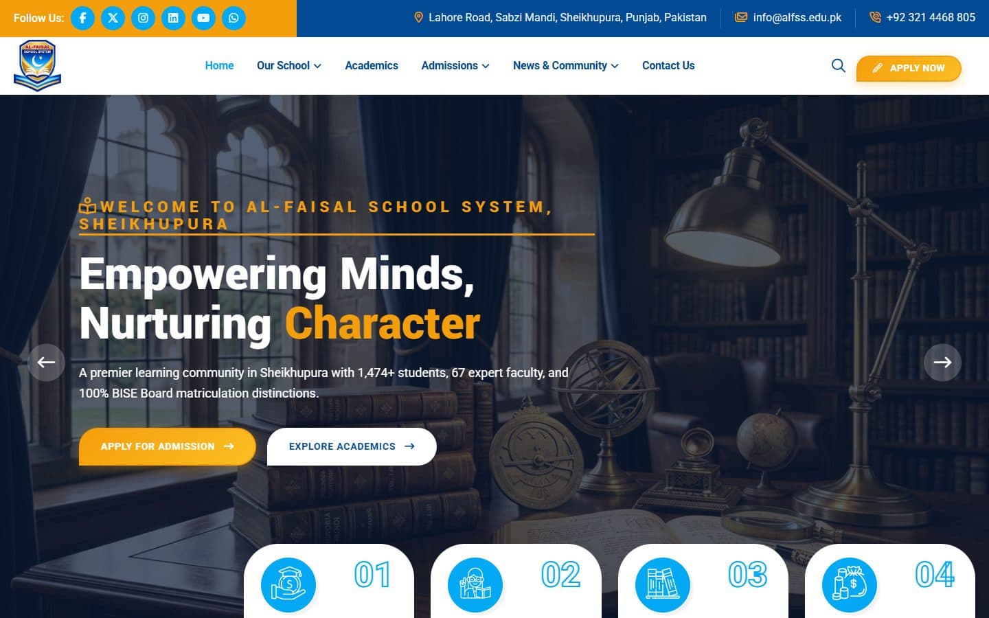 ALFSS website preview